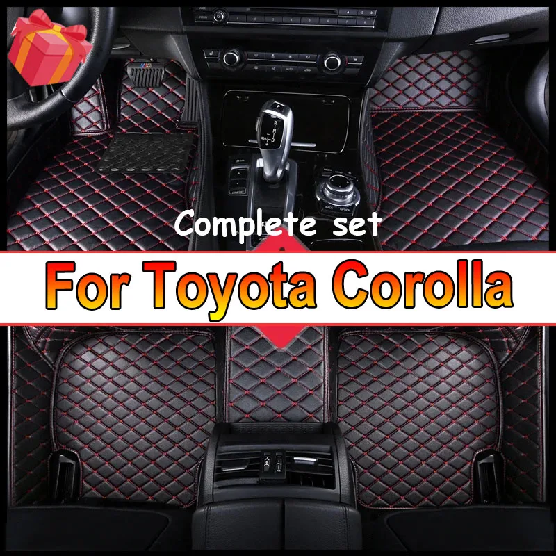 

Для Toyota Corolla Hybrid 2024 2023 2022 2021 2020 2019 автомобильные коврики интерьерные аксессуары кожаная Водонепроницаемая сменная крышка