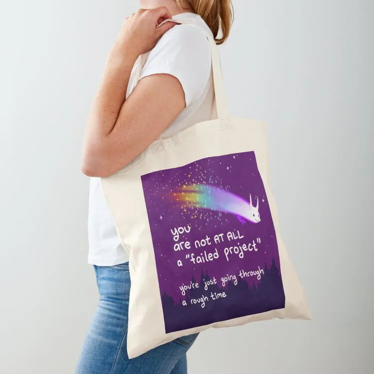 

You're Not AT ALL a Failed Project Dragon Comet Tote Bag Canvas stote bag Eco bag eco pack tote bags aesthetic