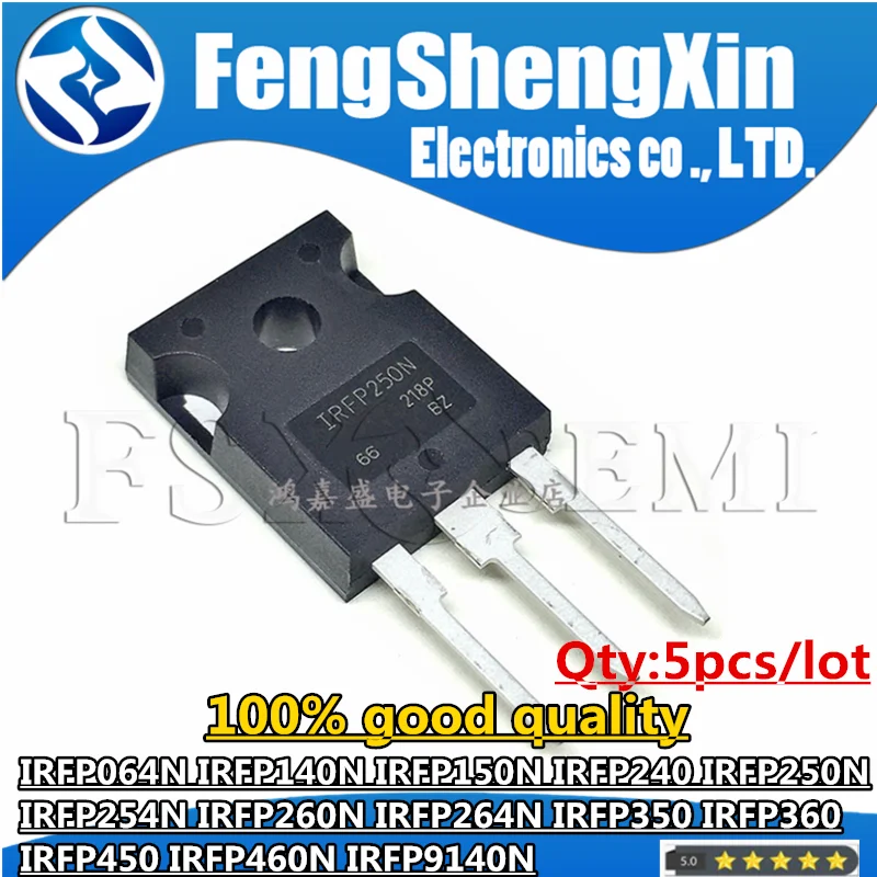

5PCS IRFP460N TO247 IRFP460NPBF IRFP460 IRFP064N IRFP140N IRFP150N IRFP250N IRFP254N IRFP260N IRFP264N IRFP260 IRFP9140N IRFP360