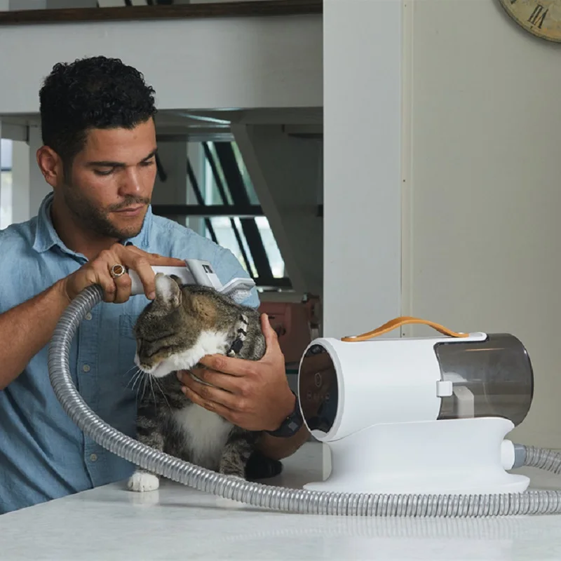 EE1 PG100 USA DE In Stock Pet Grooming Kits Dog Cleaning Brush Comb Cats Hair Remover Sofa Vacuum Cleaner For Dog Groome