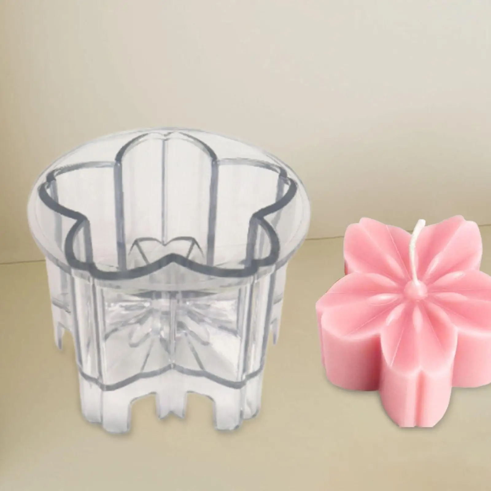 قالب صنع الشموع لتزيين المنزل، قالب صنع الصابون، مصنوعات يدوية سهلة التشكيل لحفلات عيد الميلاد والذكرى السنوية