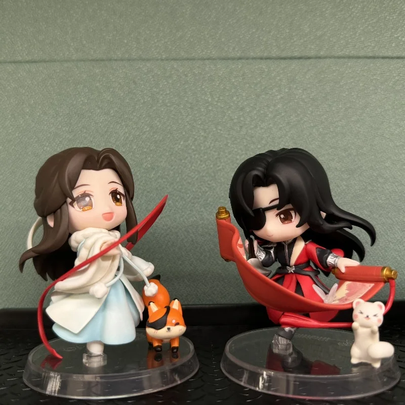 Xie Lian Hua Cheng Figure Genuine Heaven Official'S Blessing Model Decoration Flying Flower Thousand Knots Q Version Kids Gift