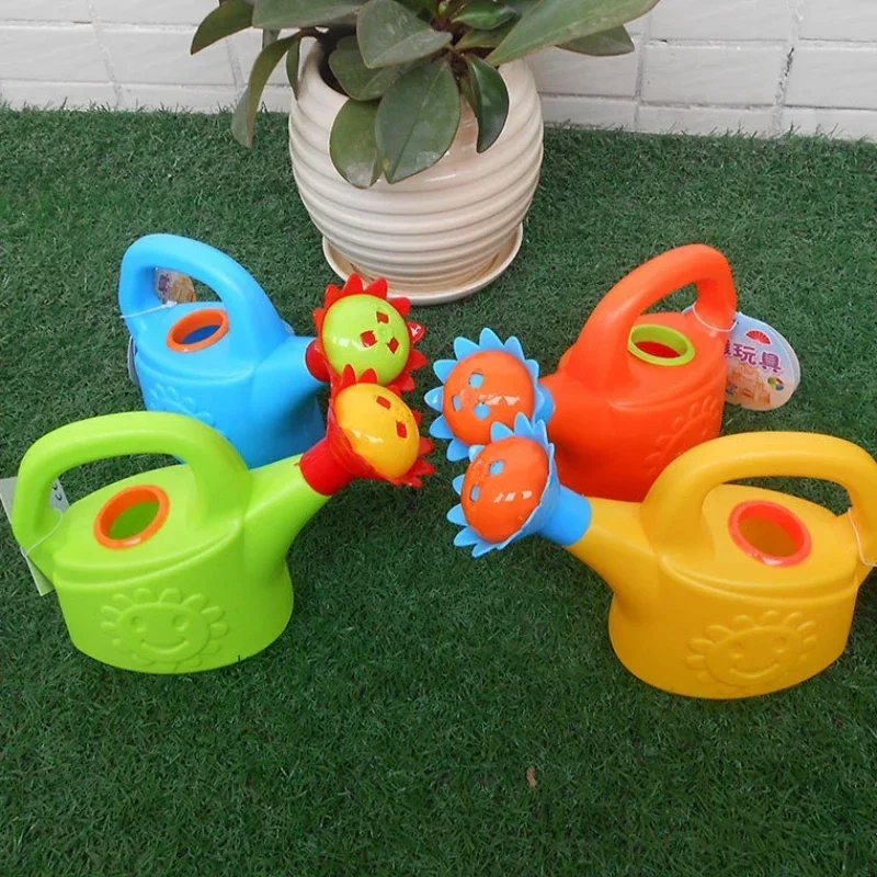 Sprinkler Watering Can Cute Cartoon Garden Kids Home Plastic Flowers Bottle Beach Spray Bath Toy Early Education