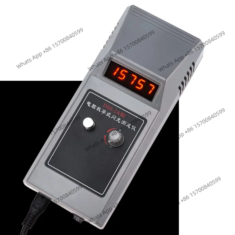 DSS-2A Tachometer Stroboscope Digital Flash Velocimeter Printing Twist Wire Motor Fan