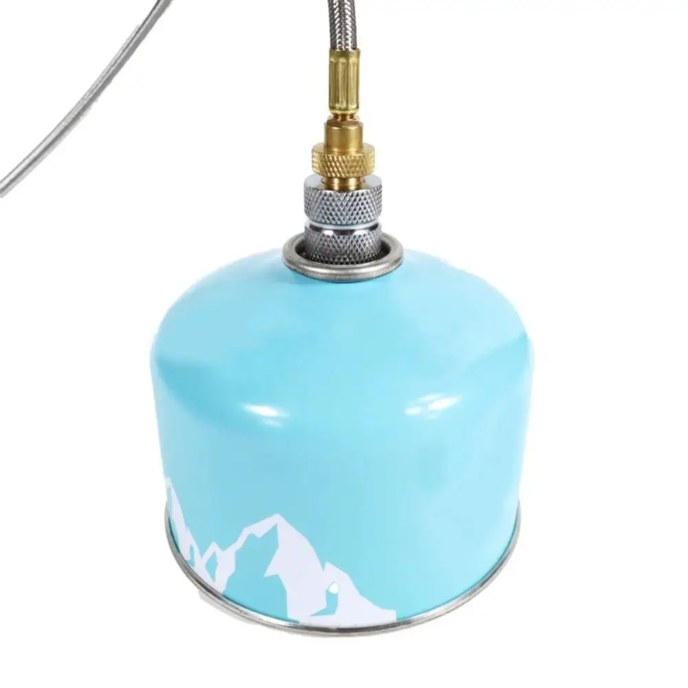 سهلة التركيب دليل موقد غاز البروبان عبوة محول قابلة لإعادة الاستخدام دائم في الهواء الطلق الموقد محول غاز البترول المسال اسطوانة موصل الخرطوم