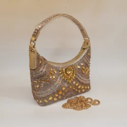 2024 New Women Shiny Rhinestone Dinner Bag for Party Wedding Full-Diamond Ladies Handbag Evening Bags Crossbody Bag F1209-1