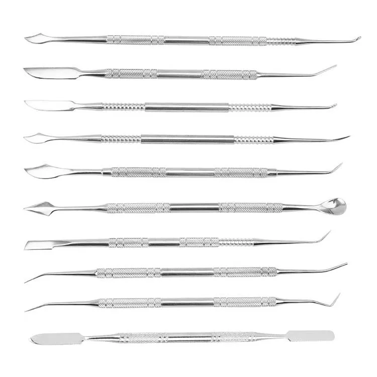 Stainless Steel Carving Tools Manual Sludge Knife Ground Polymer Clay Carving Automotive Mold Manufacturing