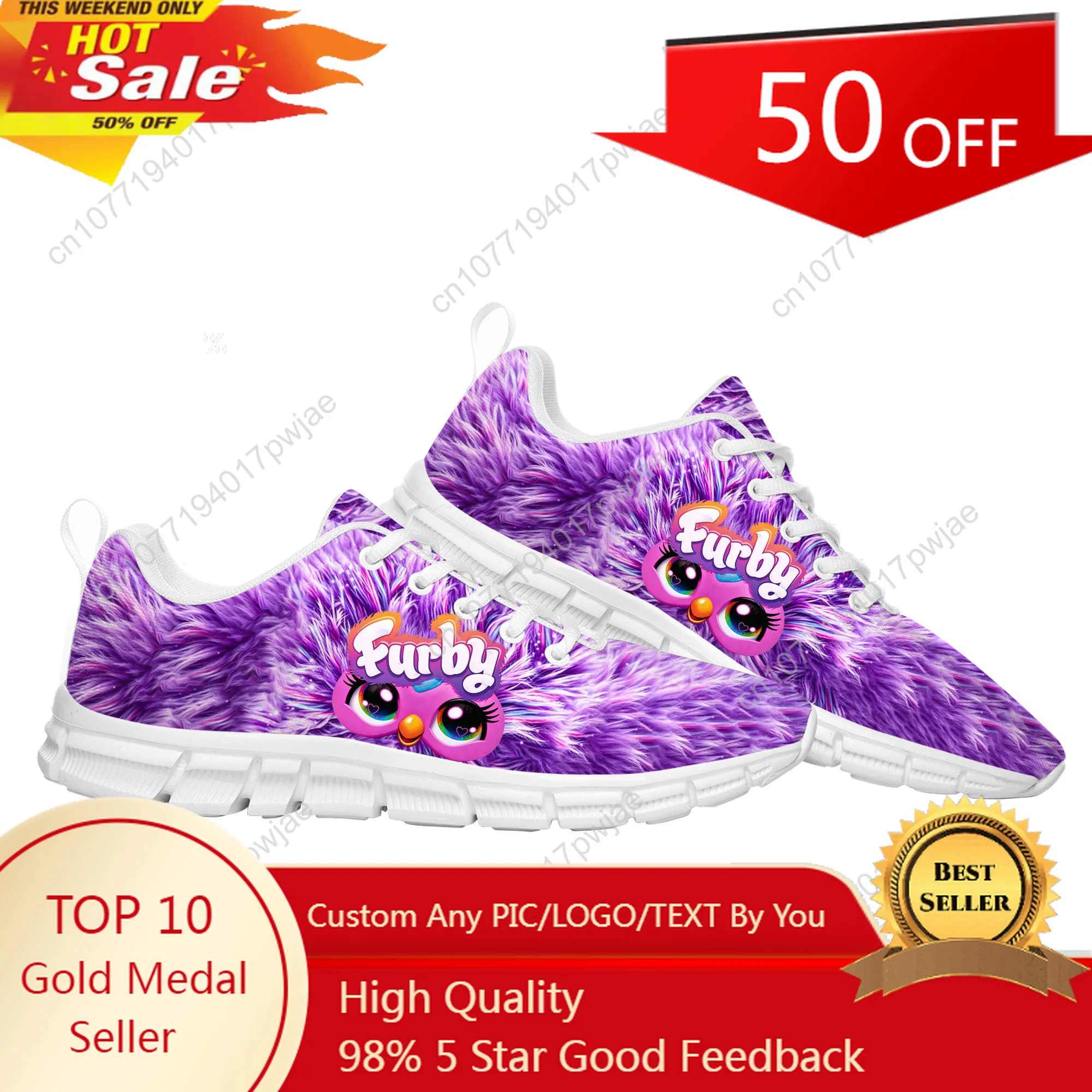 

Hasbro Furby Adult Version Sports Shoes Mens Womens Custom Sneakers Lightweight Casual Sneaker