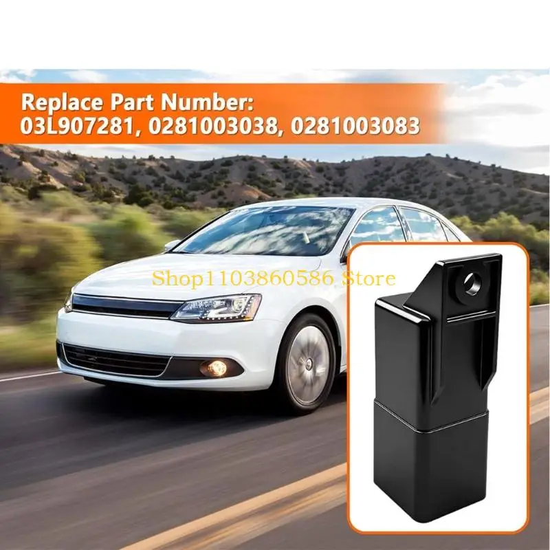 242A 038907281D Preheat Unit 12V Service Part for Listed Vehicle Applications, Black Housing Single Unit for Routine Cold-Start