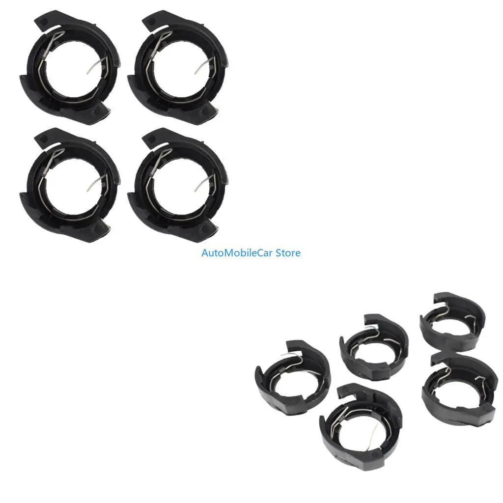 G8TE H7 Bulb Mounting Clips Anti Loosening Design Weather Resistant Plastic LED Bulb Holder For Headlight Performances