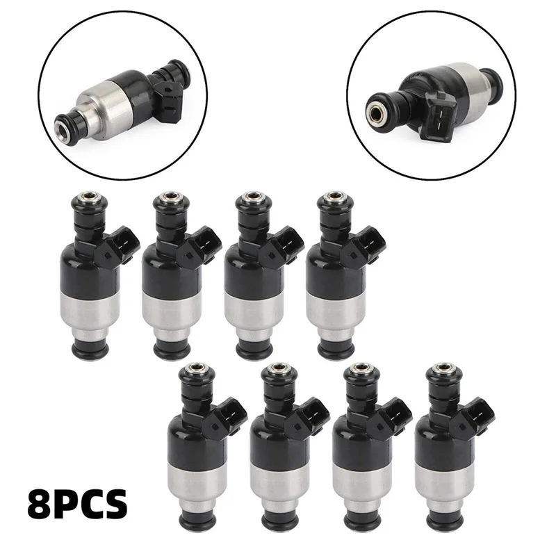 8Pcs Fuel Injectors for 1998-2000 Mercruiser Sterndrive 454 BB 25180245 802632T