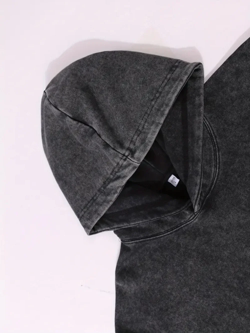 سويت شيرت بقلنسوة بطباعة ندفة الثلج على الطراز القوطي للرجال، سويت شيرت بقلنسوة للجنسين لملابس الشارع للخريف والشتاء. #6