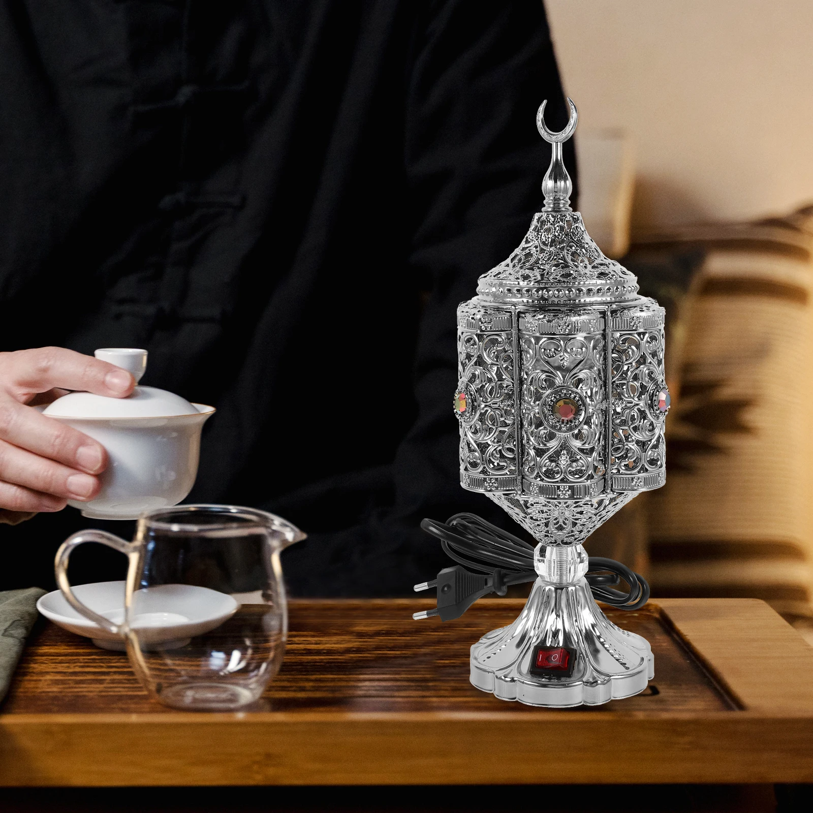 

Plug-in Incense Burner Desktop Ornament Bakhoor Burners Censer