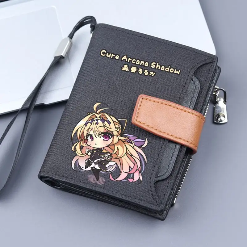 

Anime Star Detective Precure ‌Moria Ruruka Cosplay Coin Purses Casual Money Bag Coin Purse Card Holder Wallet Birthday Gifts