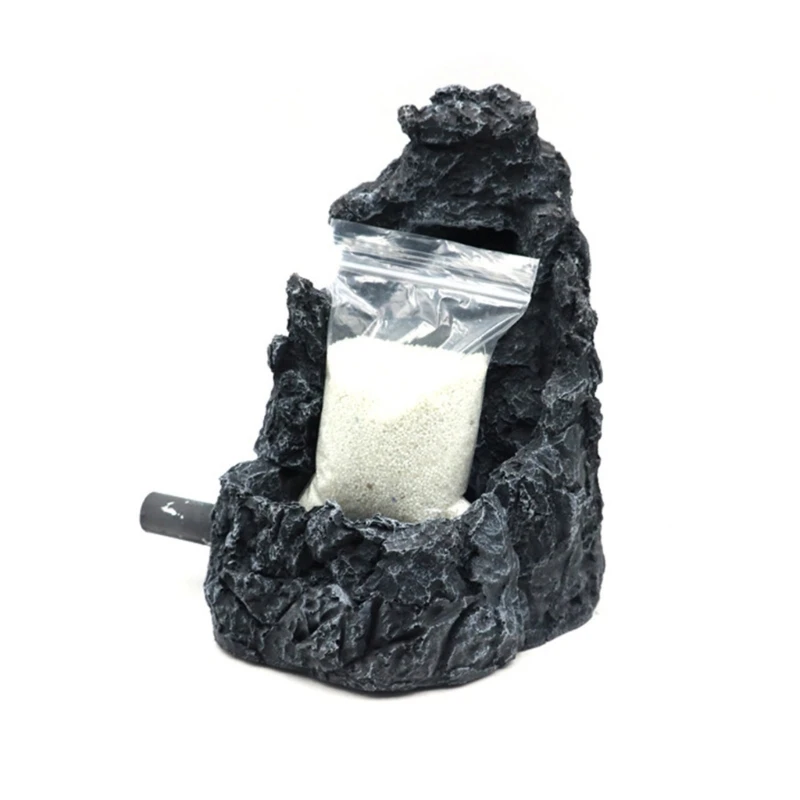 Simple Setups Resins Aquariums Ornament Simulates Flowing Sand Habitat