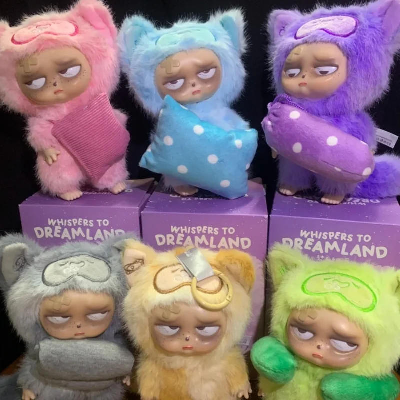 

In Stock Original Grumpipi Whispers Dreamland Series Blind Box Vinyl Face Doll Figure Kawaii Bag Pendant Ornament Mystery Gift