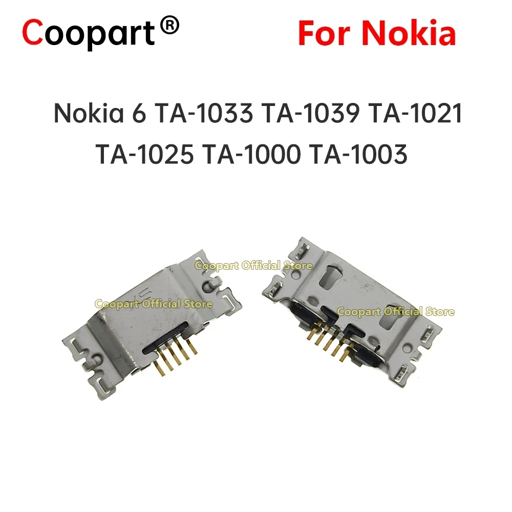 USB-порт для зарядки, док-станция для Nokia 6 TA-1033 TA-1039 TA-1021 TA-1025 TA-1000 TA-1003