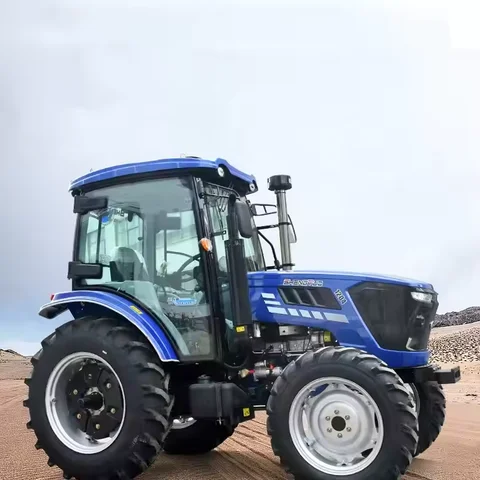농지, 운전실 트랙터를 위한 뜨거운 판매 50hp 디젤 4륜 구동 마이크로 경작 기계