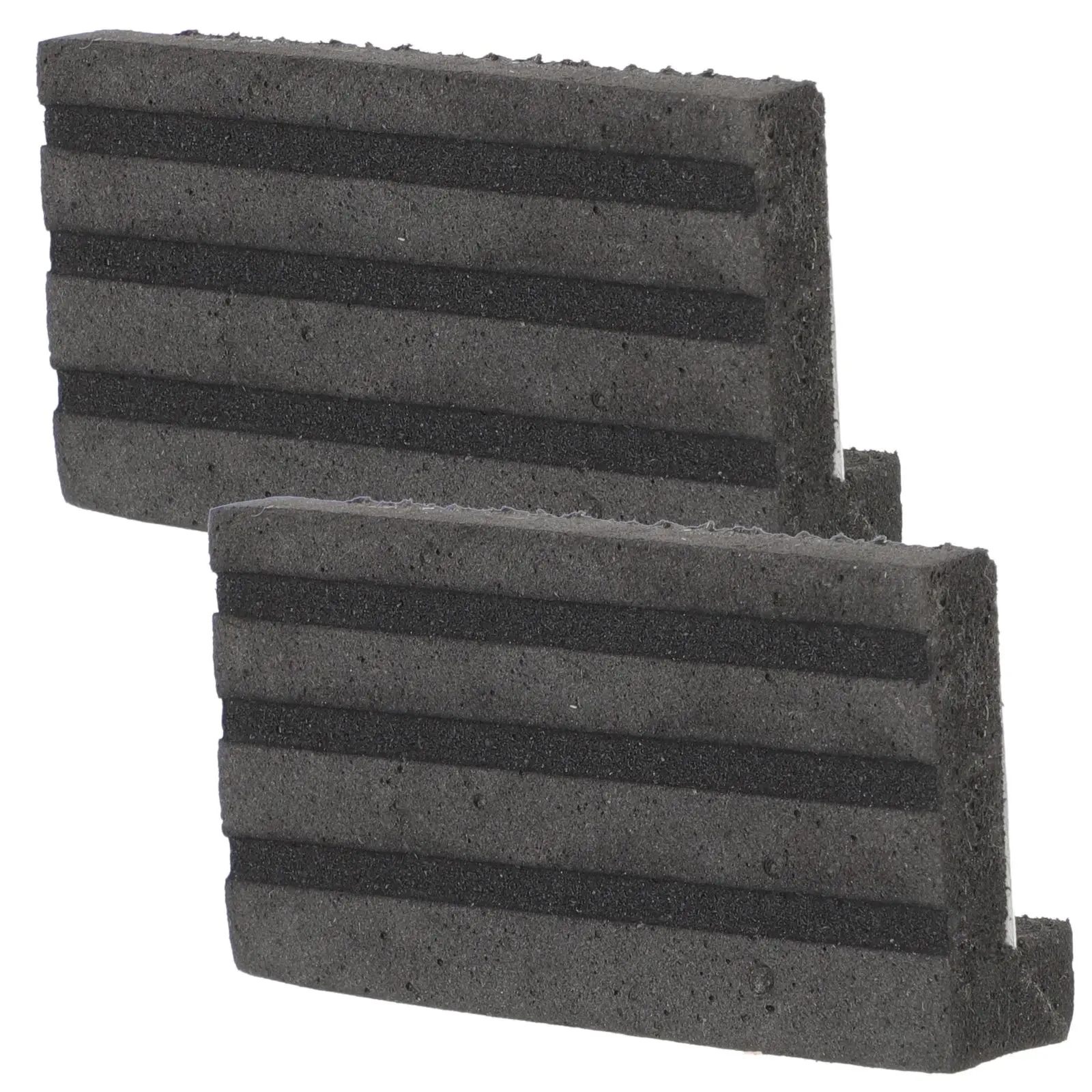 

2Pcs Bass Drum Guards Anti-slip Black Sponge Durable Wear Resistance Drum Hoop Protectors Easy Install Accessories