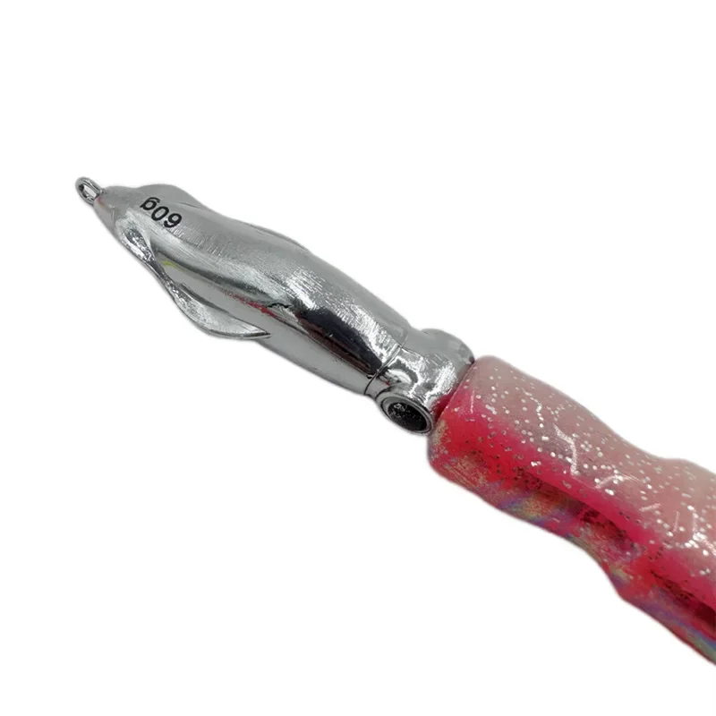 1PCS Luce notturnaOctopusSquidDeep-seaFishing60g100g150g200gBoatFishing forCod Grouper Piastra di ferro Piombo Pesce Affondamento lento Strada Asia