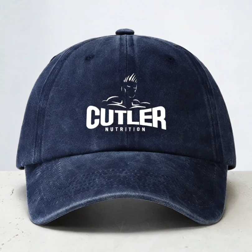 Cutler nutrition Muscle Baseball Cap Summer style Washed Soft top denim hat fashion casual unisex adjustable hats