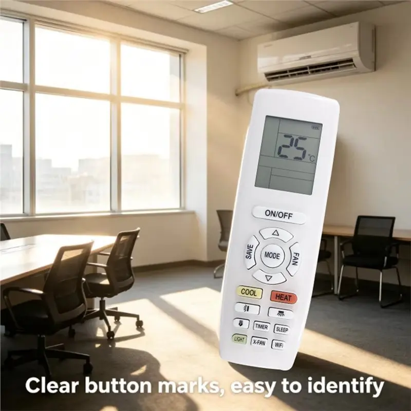 【GREAT VALUE】For Gree Air Conditioner YAP1F11 Replacement Remote Control For A/C Unit