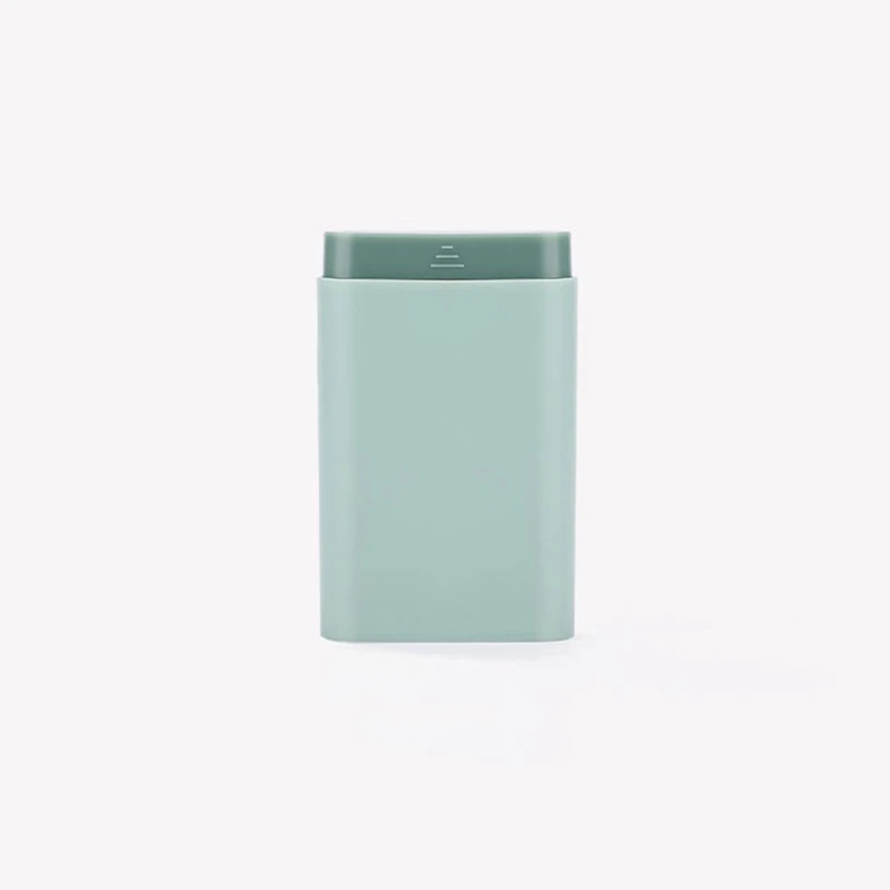 Mini Kleine Draagbare Reisvitaminebox Pillendoosjes Container Organizer Opslag Tablet 7 Dagen 6 Roosters Geneeskunde Visoliën