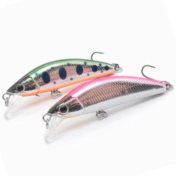 Hot Mini Sinking Minnow Fishing Lure Intruder 50mm 5g Artificial Trout Ajing Stream Lake Jerkbait Rockfishing Hard Baits