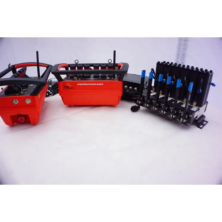 Customized Industrial Crane Remote Control System Strong Compatibility Hydraulic Radio Remote Control Truck Featuring Motor