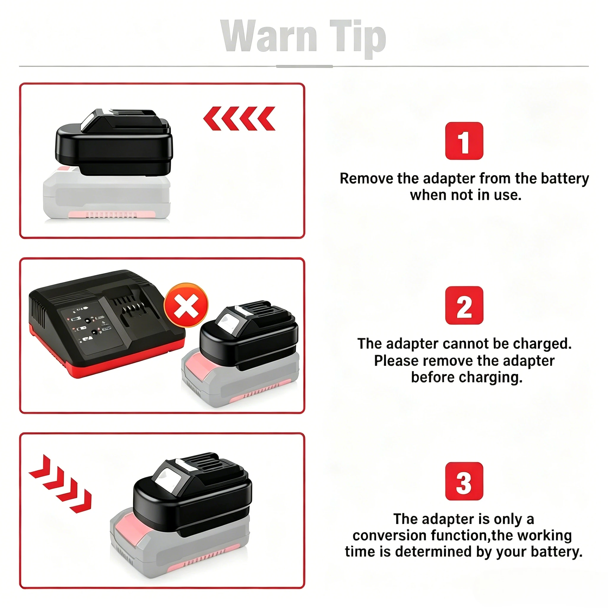 

EIN18MT12 for Einhell to for Makita 12V tool Adapter for Einhell 18V Li-ion Battery Converter to for Makita 12V Power tools