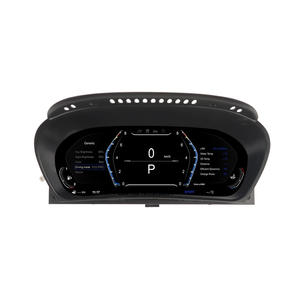 Digital Cluster Virtual Cockpit for X6 E71 2007-2013 LCD Instrument Panel Car Multimedia Dashboard Speed Meter Screen