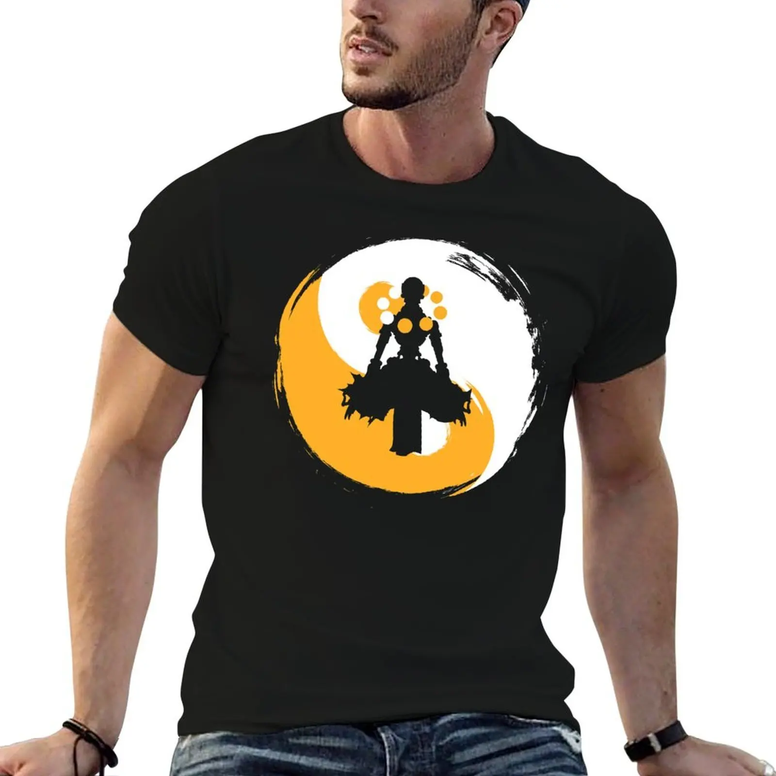 T-shirt Experience Tranquility à col rond pour grandes tailles