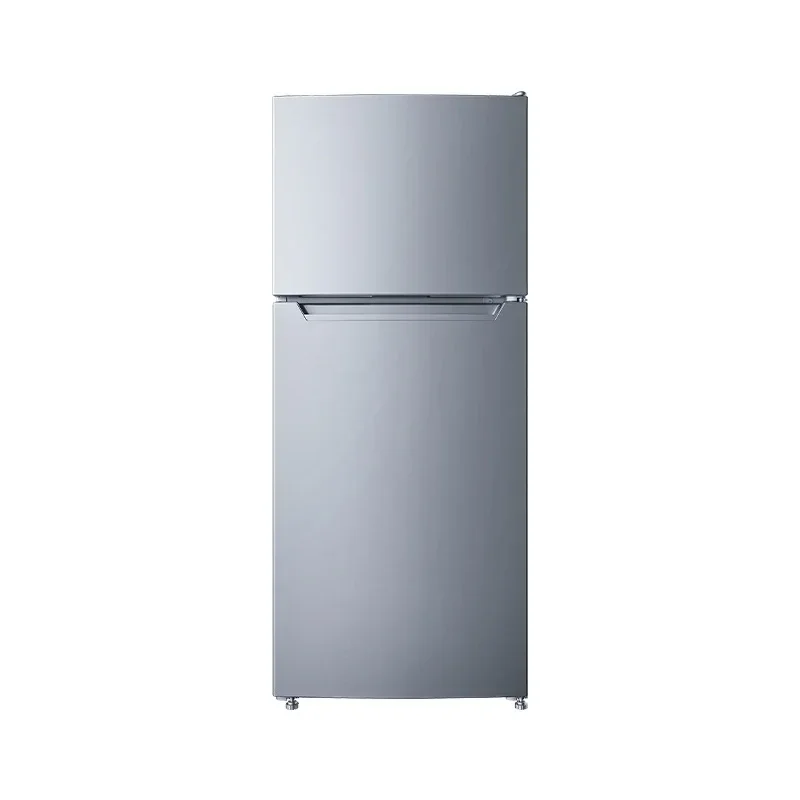 118L Wholesale Double Door Food and Beverage Mini Household Refrigerator Small Refrigerator