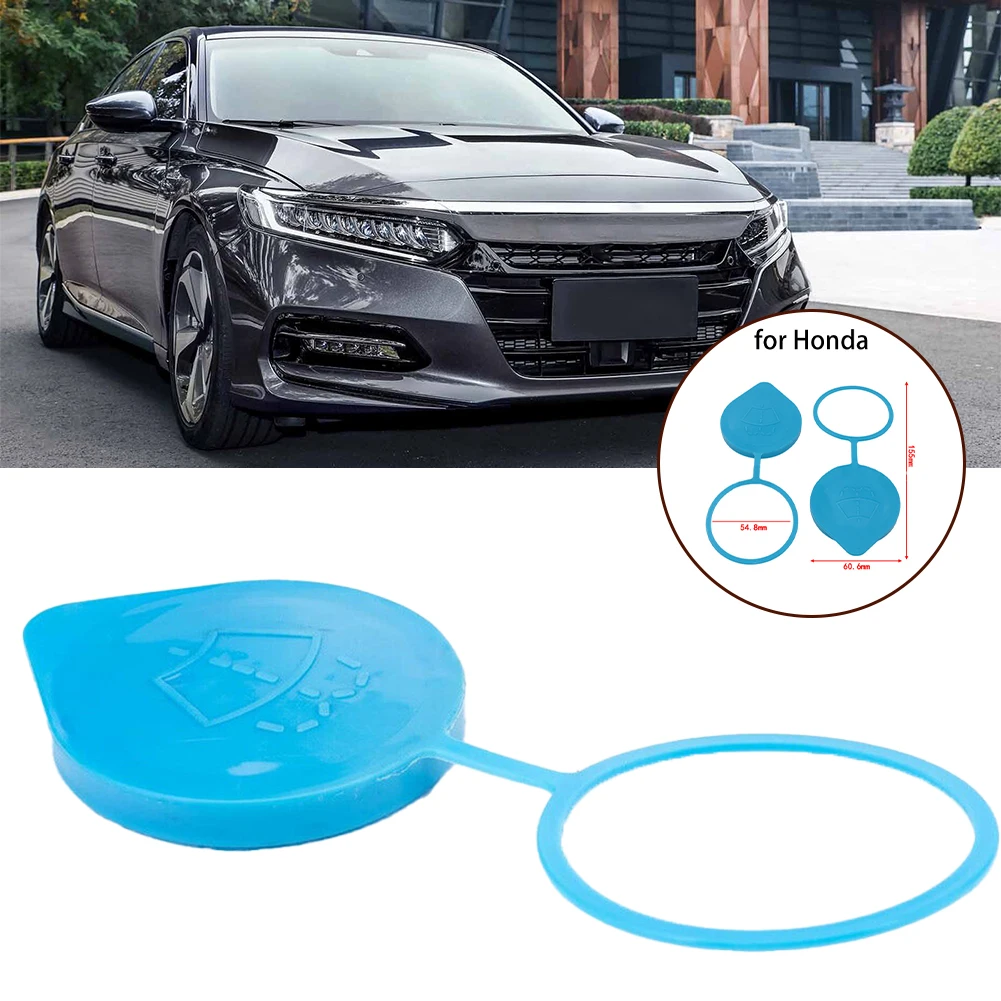 1pc Car Windshield Washer Reservoir Cap For Honda For Accord Civic Auto Fluid Reservoir Tank Bottle Cap Cover