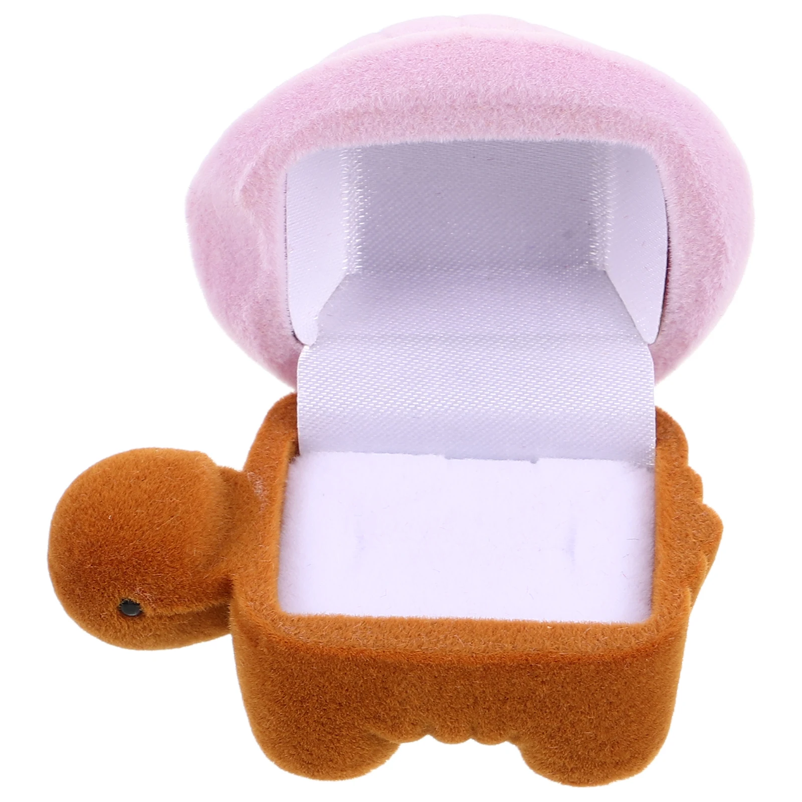 

Creative Turtle Jewelry Storage Earring ganizer Hinged Trinket Box Portable Size for Women Sea Turtle Statue Funny