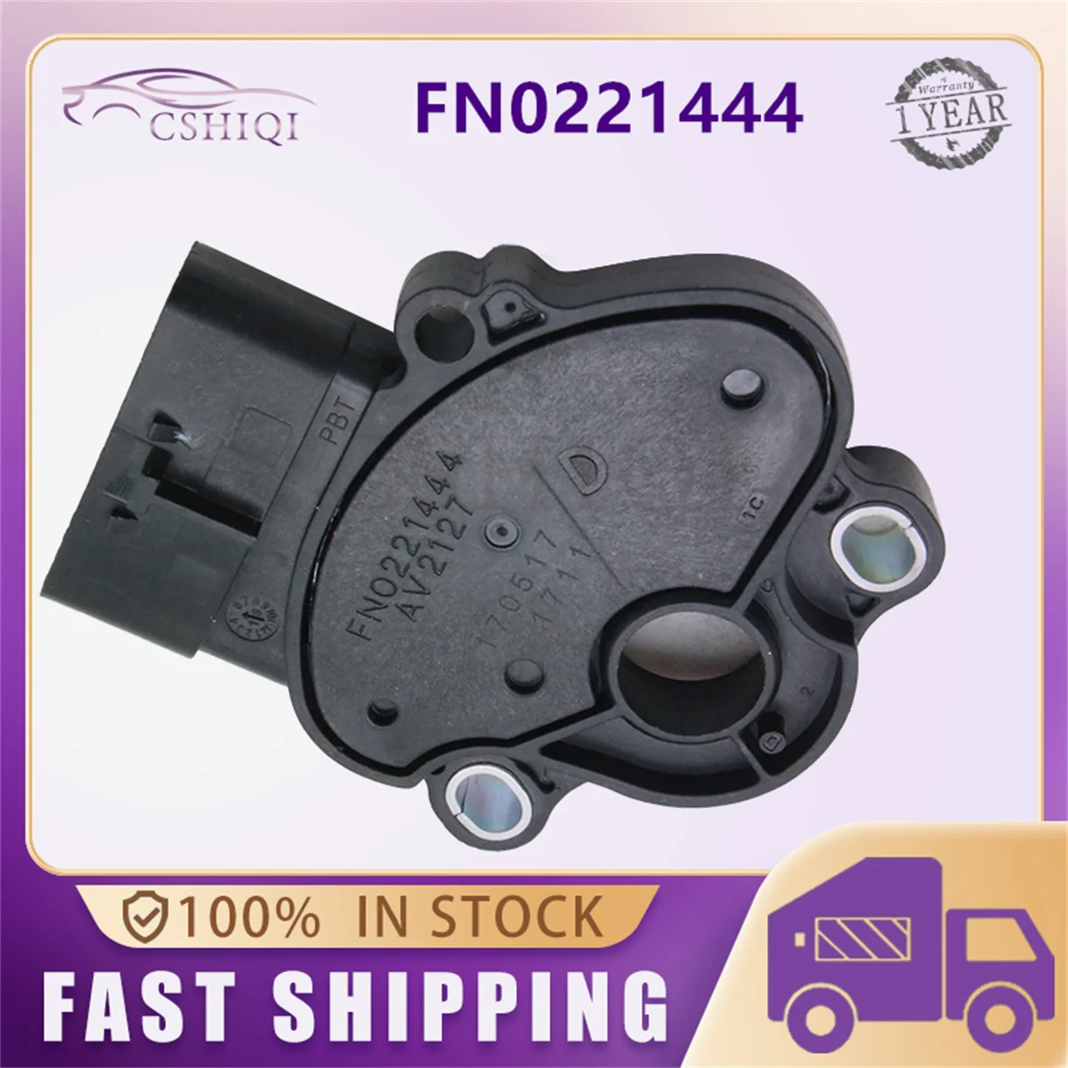 FN0221444 مستشعر مفتاح الأمان المحايد FN02-21-444 AV2127 511105 لمازدا 2 3 5 6 CX-7 2011 2012 2013 2014 فورد لينكولن ميركوري