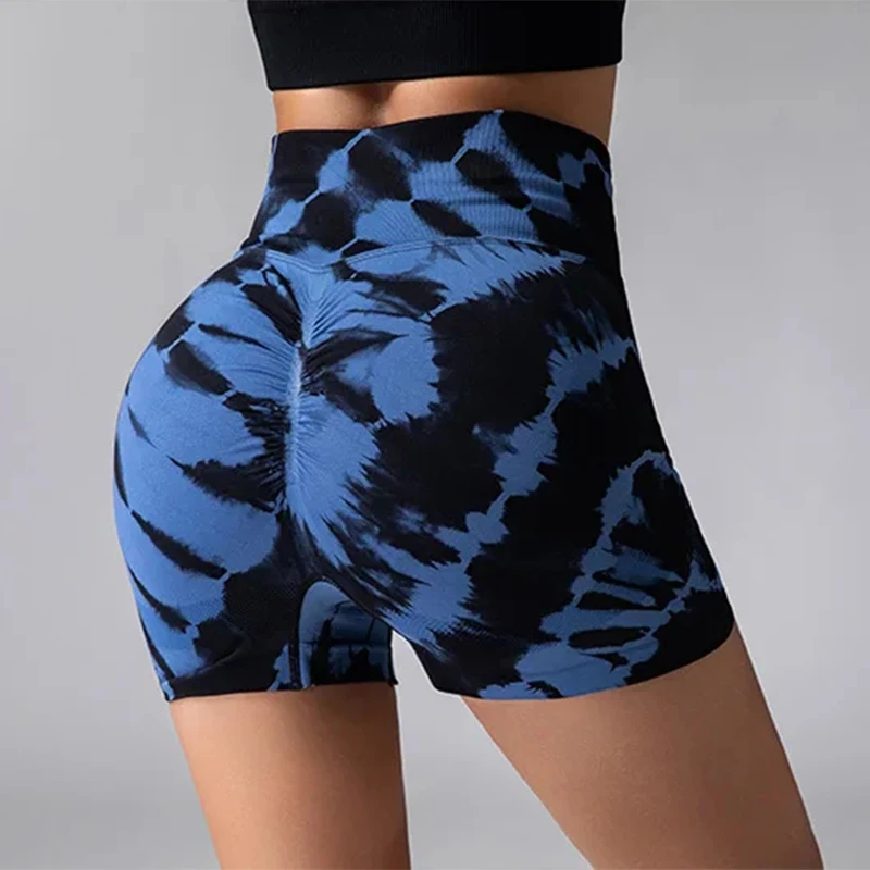 

Women Gym Yoga Shorts Sports Lifting Sportswear Fitness Seamless Squat Active Exercise Compression High Waist Shorts