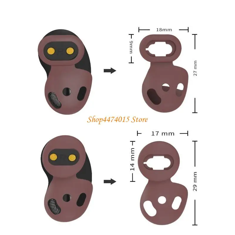 K1AA Silica Earbuds Untuk Kasus untuk Buds-Live Anti-Lost Eartip Ear Co