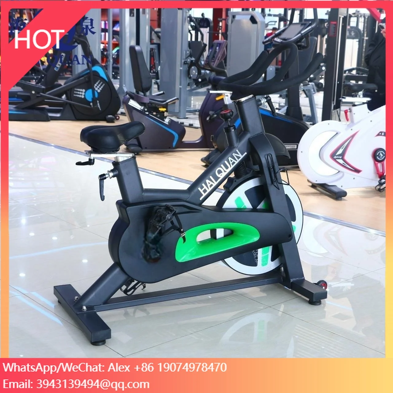 

Профессиональный стальной спин-байк - настраиваемый цвет/логотип для домашнего фитнеса, коммерческих тренажерных залов и кардиотренировок в помещении