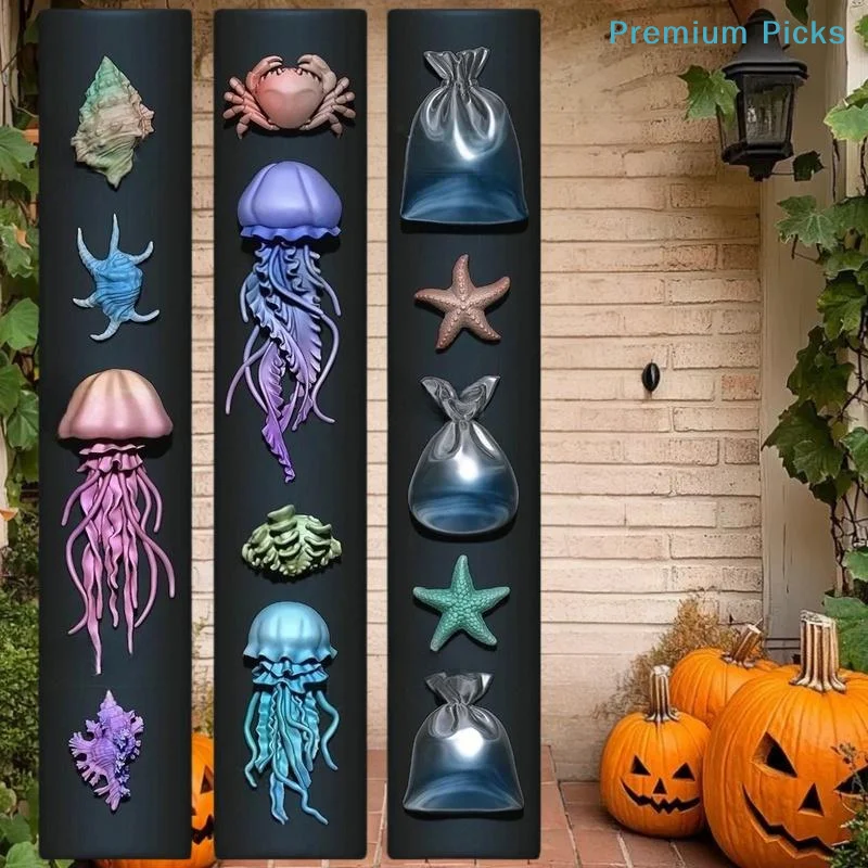 Art Craft Jellyfish - 3D Ocean Series Silicone Nail Mold