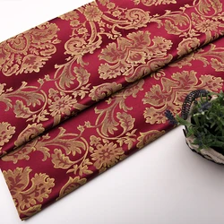 Sofa Fabric European-Style High-Grade Jacquard Cloth Soft Bag Background Wall Cloth Cushion Pillow Clothing Craft Fabric