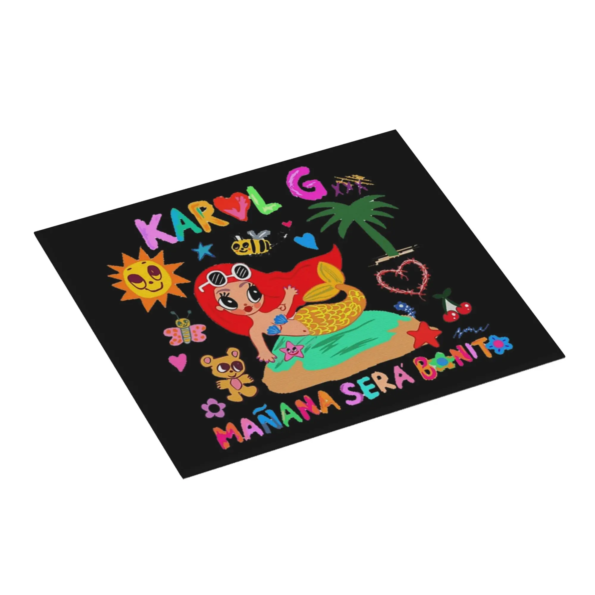 Manana Sera Bonito Colombian Singer Karol G Drying Mat For Kitchen Waterproof Non‑Slip Oil Proof Countertop Protector Mat