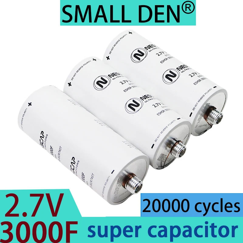 

2.7V3000F Super Farad Capacitor with High Current and Large Capacity Can be Used for Automobile, Electric Vehicle, Tricycle