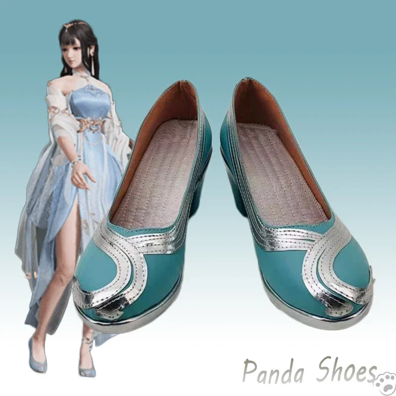 

Naraka Bladepoint Duan обувь для косплея на молнии аниме игры Cos ботинки в китайском стиле косплей костюм реквизит обувь для вечеринки на Хэллоуин