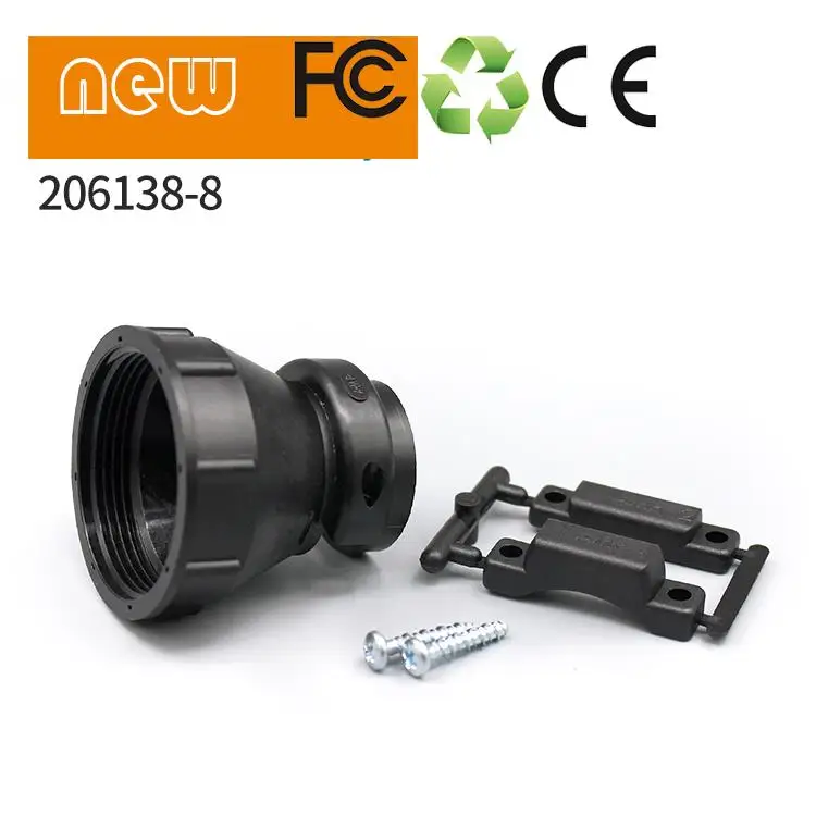 2 개/몫 206138-8 커넥터 100%