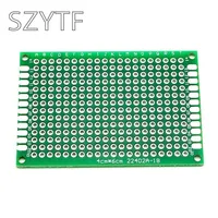 2x8 3x7 4x6 5x7 6x8 7x9 8x12 9x15cm Green PCB Dual Panel Board DIY Universal Prototype Board Protoboard Kit 6