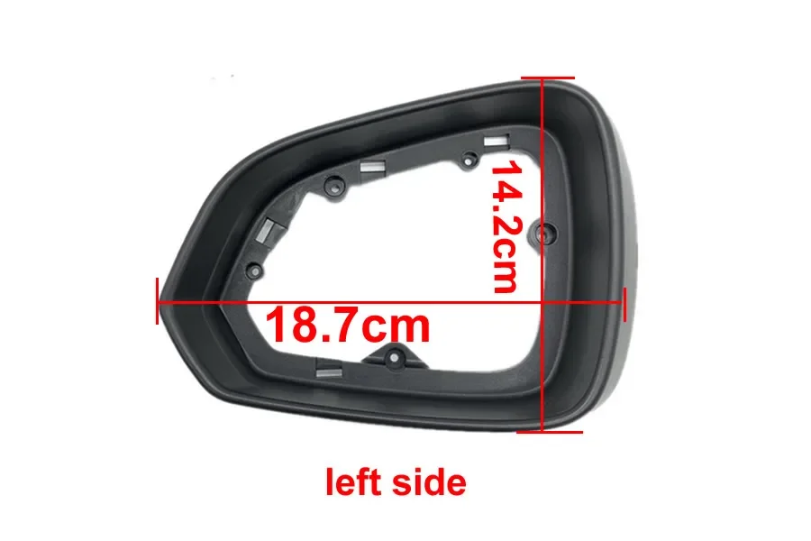 For MG GT / Roewe 360 Car Accessories Side Mirrors Frame Holder Housing Outer Rearview Mirror Trim