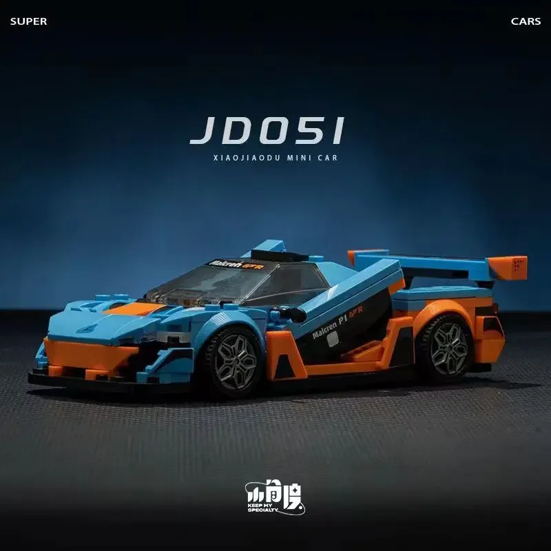 Various City Champions Car Hypercar Building Blocks MOC Construction Bricks Famous Sport Vehicle Toys Gift For Boy Kids