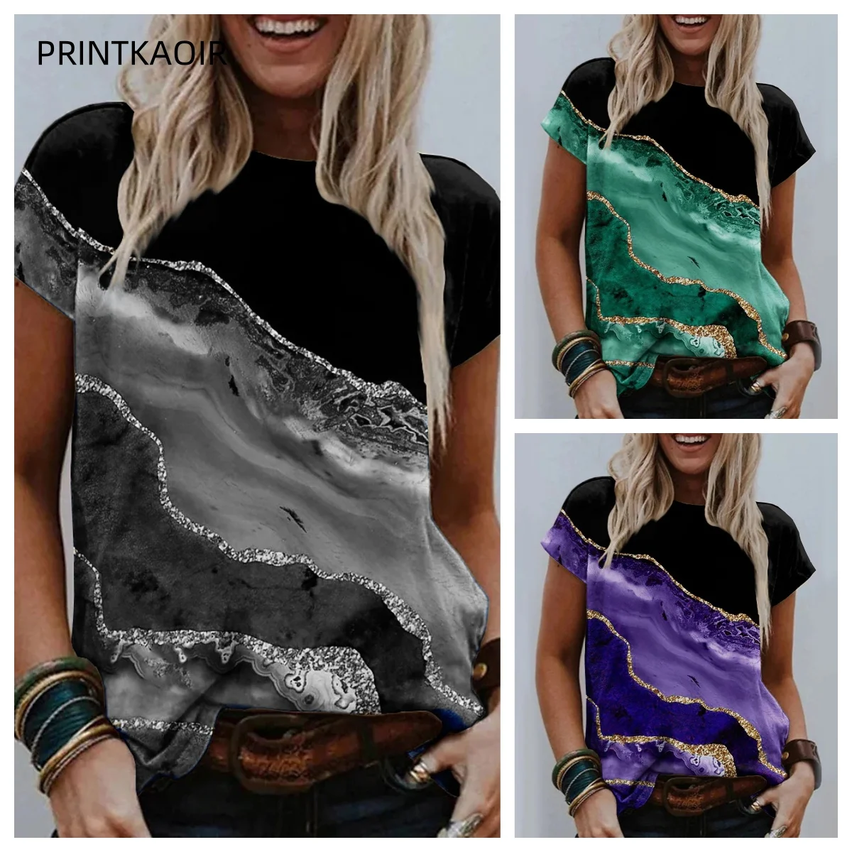 

Модные женские блузки, летние женские эстетичные костюмы с круглым вырезом, Harajuku, повседневный дизайн, уникальные футболки Y2k, топы, Ropa Mujer