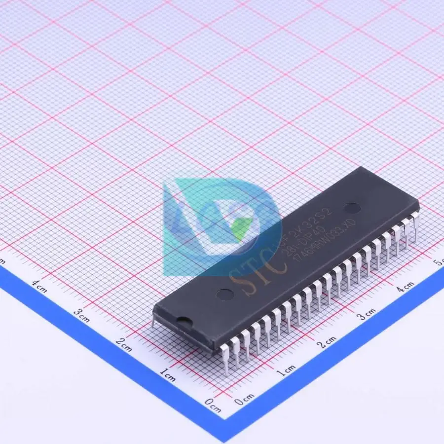 

STC15F2K32S2-28I-PDIP40 32KB 2KB FLASH 38 4.2V-5.5V 51Series PDIP-40 Microcontrollers MCU/MPU/SOC chips New original